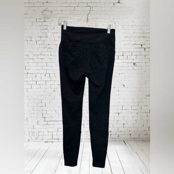 Athleta navy blue herringbone metro high rise leggings with pockets - Picture 3 of 6